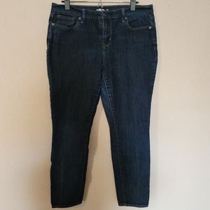 Mid-Rise Skinny Jeans - Curvy, short length